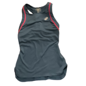 Asics Blue and Pink Tank Top
